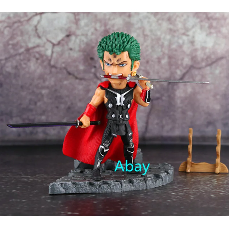 Экшн-фигурка ророноа Зоро Тор трехполюсный поток молот Тора фигурка мира