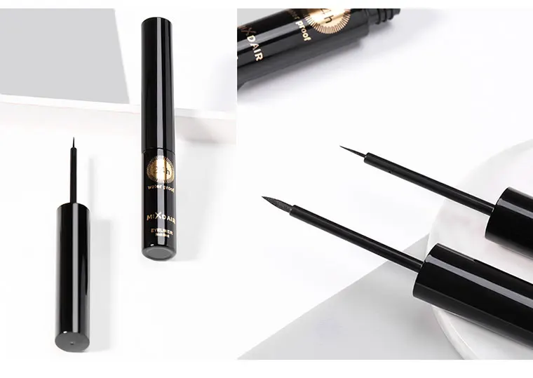 MIXDAIR Подводка для глаз Водостойкая жидкая подводка для глаз Beauty Cat Style Черный Долговечный карандаш для глаз Pen Карандаш для макияжа Косметика