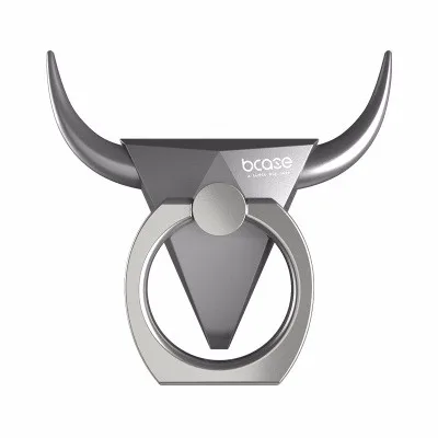 CHEERYMOON Bull ленивый металлический Универсальный мобильный телефон планшет паста клип стент IRE держатель кольцо с захватом и выемкой для пальцев+ подарок