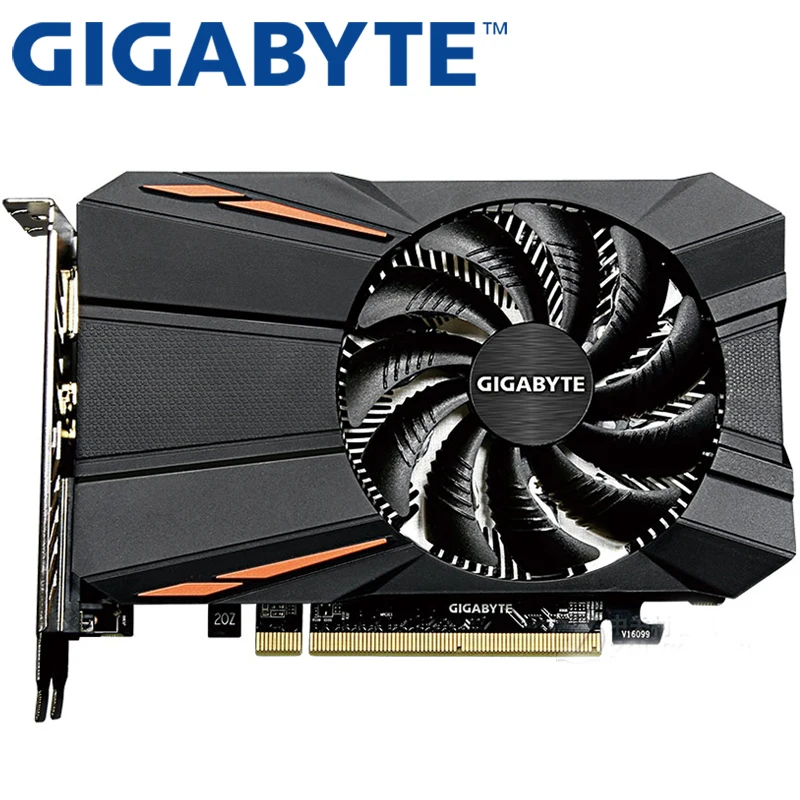 

Видеокарта GIGABYTE RX 560, 4 Гб, 128 бит, GDDR5, для видеокарт AMD RX 500, RX560, б/у, DisplayPort, HDMI, DVI