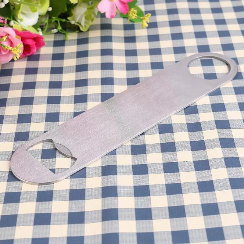 1 шт. Большой Плоский Дизайн-Нержавеющая Сталь Скорость Крышка От Бутылки