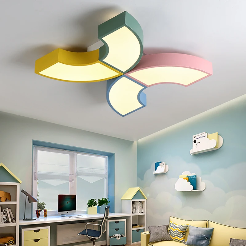 DAR Macaron Lustre Led потолочный светильник современная спальня детская комната с