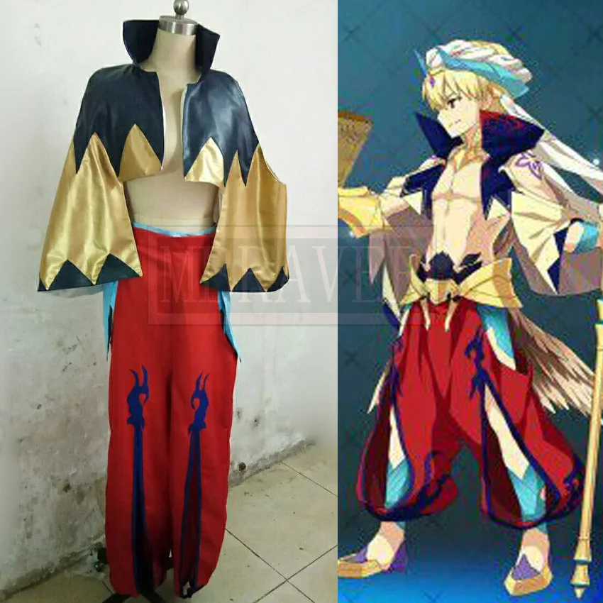 Fate/большой заказ костюм Gilgamesh Хэллоуин Карнавальный костюм на заказ
