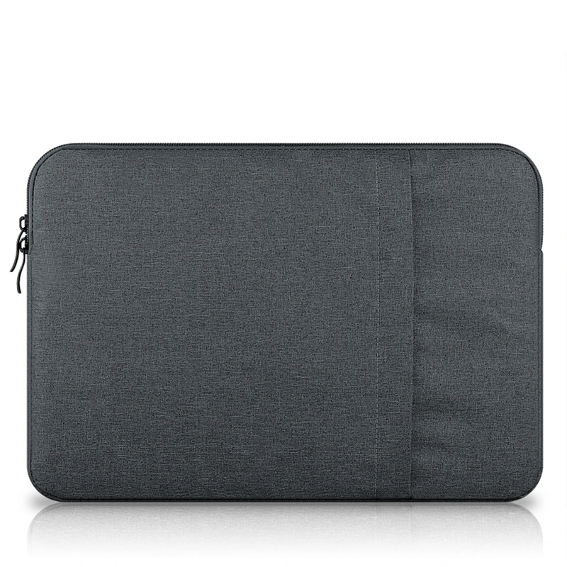 Портативная ручка Водонепроницаемый чехол для ноутбука сумка для Macbook Air Pro 11 13 15 дюймов чехол для ноутбука Mac Book Lap лучшие аксессуары - Цвет: Темно-серый