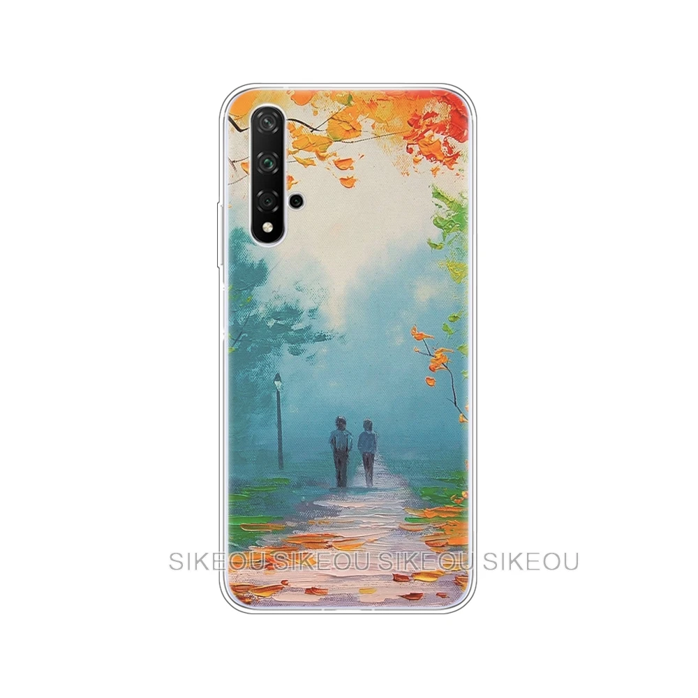 34617 Чехол на Honor 20, силиконовый чехол на заднюю панель, чехол для телефона huawei Honor 20 Pro Lite Honor20 YAL-L21 YAL-L41, роскошный мультяшный рисунок - Цвет: 34617
