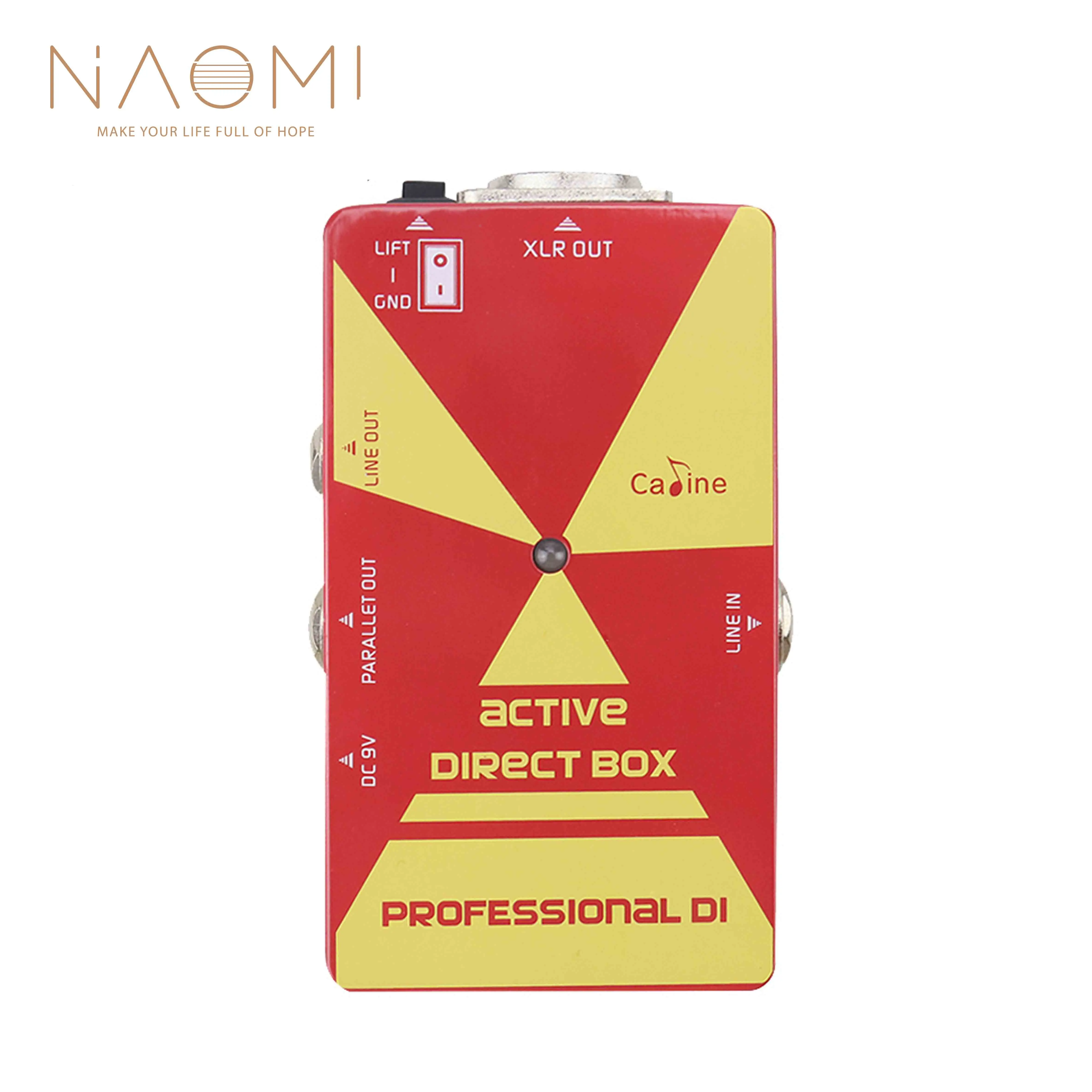 Наоми Калин педаль гитарных эффектов CP-23 DI Box активная Прямая Коробка для