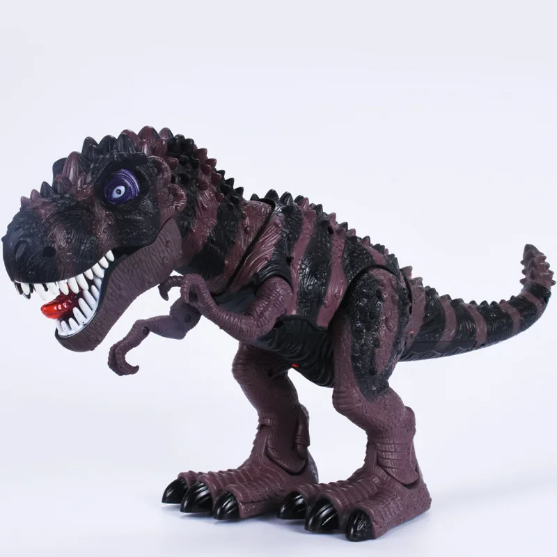 Электрический Динозавр мир Юрского периода говорящая игрушка T rex со вспышкой и