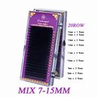 Все размеры BCD завитые 5 лотков, индивидуальные норковые ресницы для наращивания. Искусственные, ненастоящие, поддельные ресницы