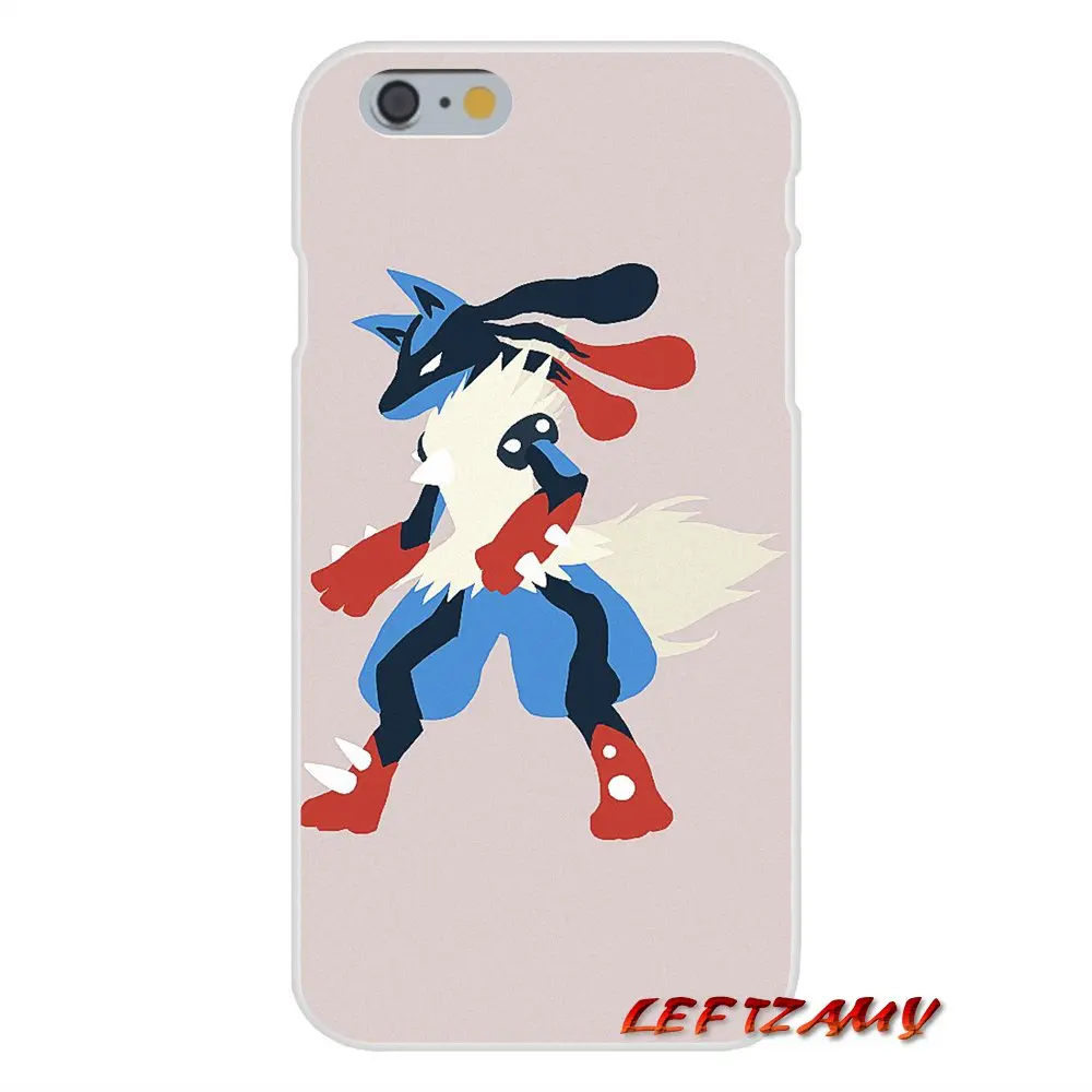 Pokemon Mega Lucario Flexible For Xiaomi Redmi 3 3S 4A 5A Pro Mi4 Mi4C Mi5S Mi6X Mi Max2 Note 4 TPU Transparent Shell Cases | Мобильные