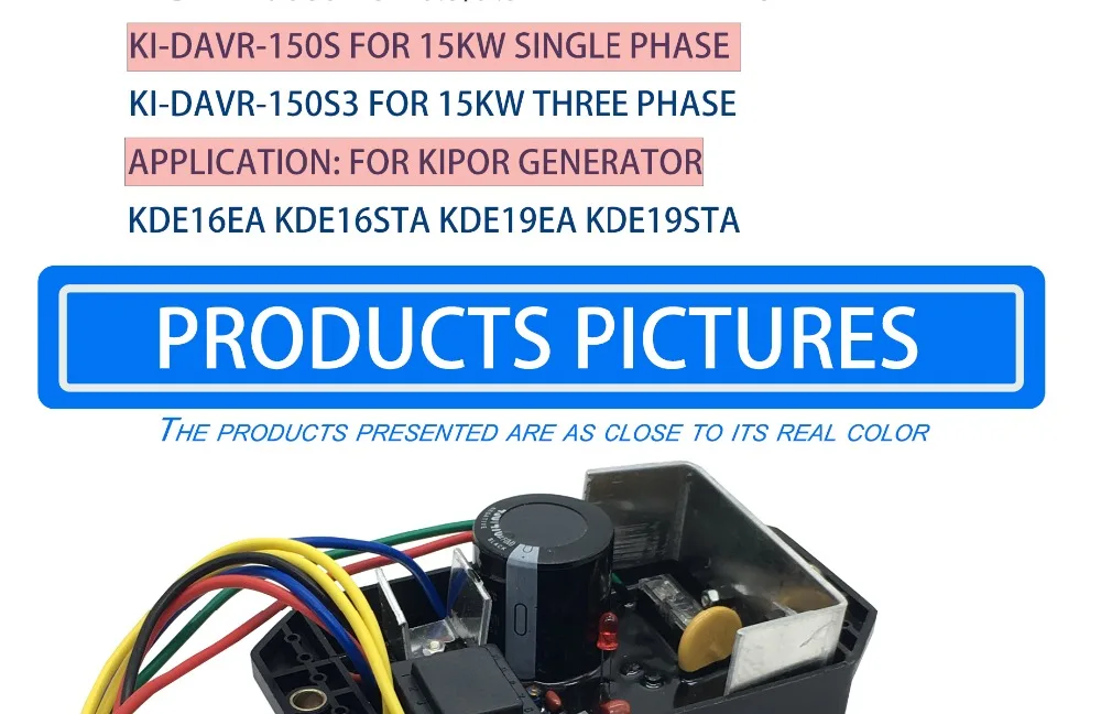 Регулятор напряжения генератора KI-DAVR-150S KI DAVR 150S Дизельный генератор AVR Однофазный