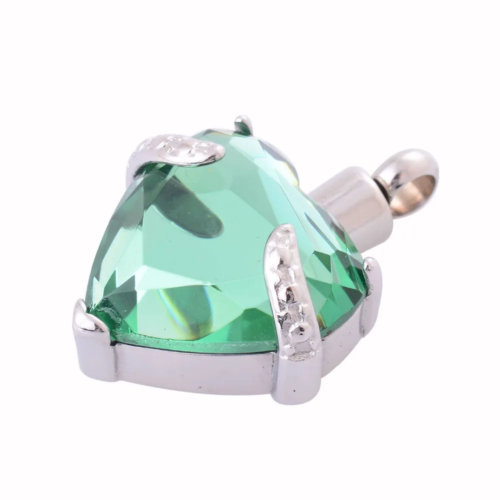 Ожерелье для кремации в виде сердца ожерелье из нержавеющей стали 316L с памятью