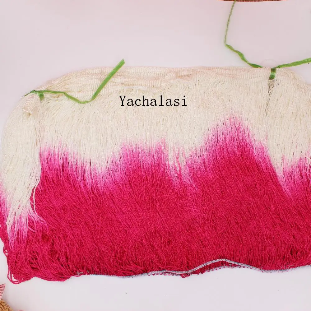 5 ярдов/лот бахрома кисточка для латинских танцев отделка Dip Dye Omble вискоза макраме кружево Samba Одежда для танцев отделка шитье отделка 25 см-30 см
