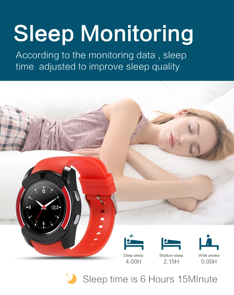 V8 Смарт часы мужские Bluetooth спортивные женские Rel gio Smartwatch с камерой слот для sim