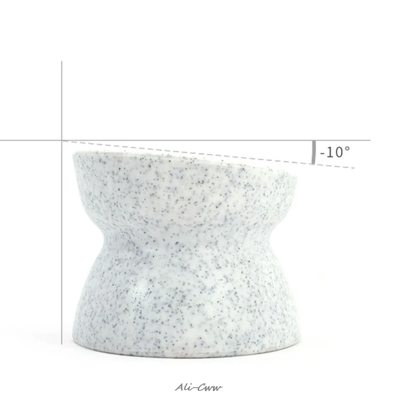 Кормушка для питомцев миска кормления кошек без стресса двухстороннее блюдо