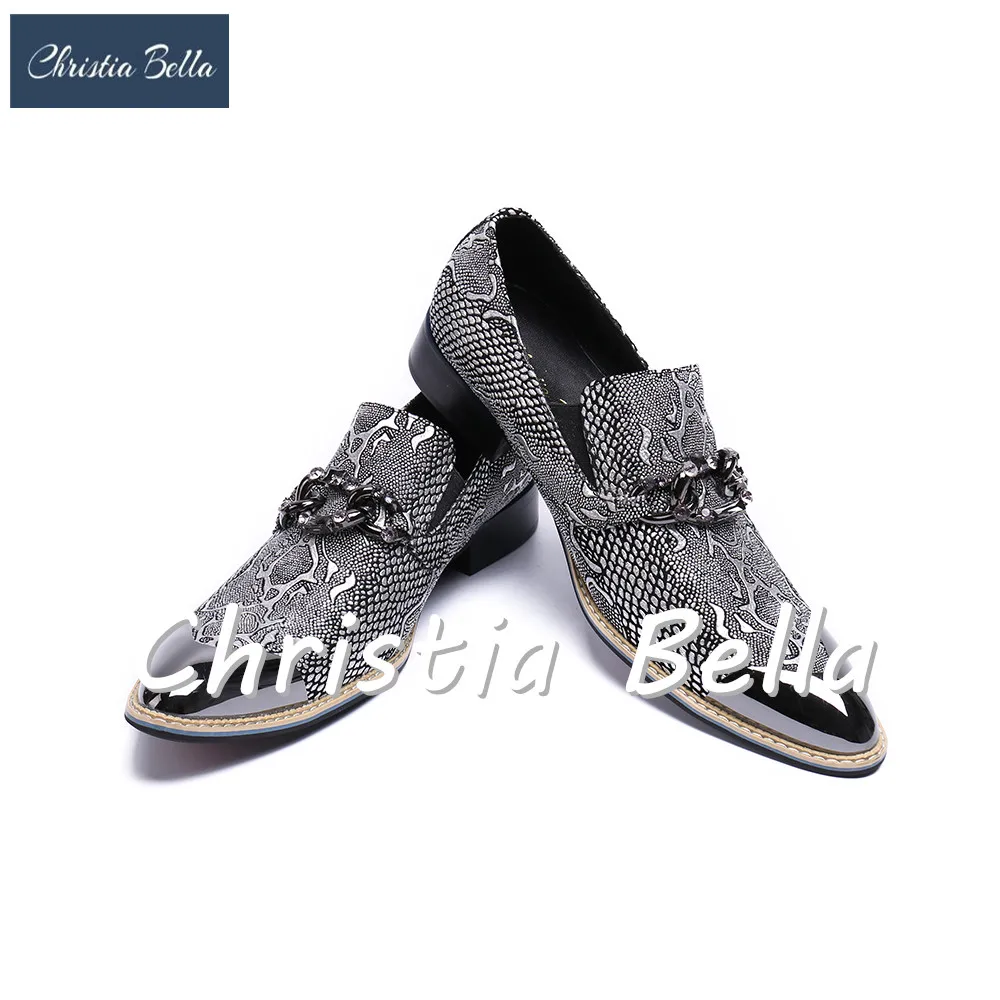 Christia Bella 2018 Роскошная Свадебная вечеринка Туфли под платье Привлекательный