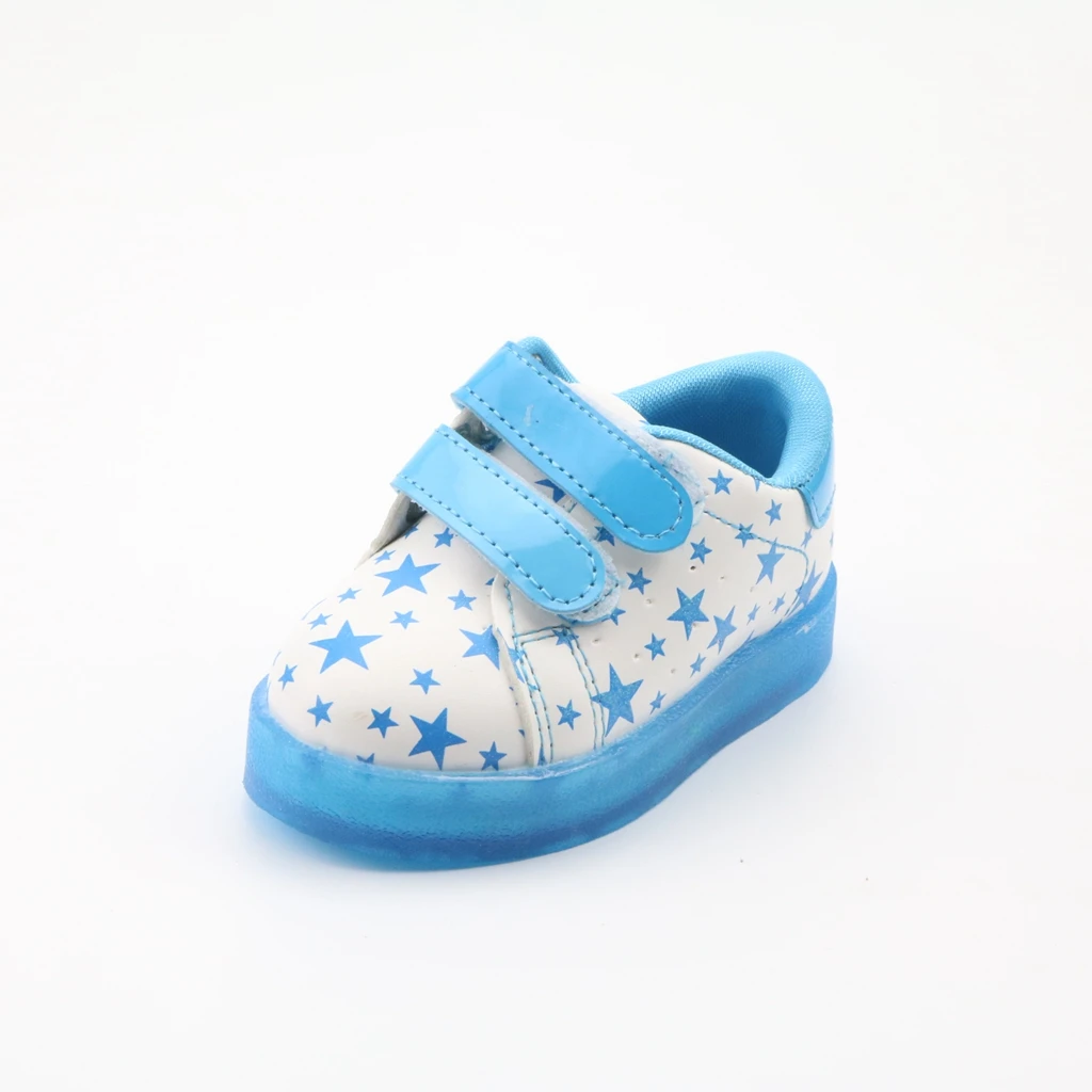 Для маленьких мальчиков и девочек Нескользящие модные кроссовки обувь со