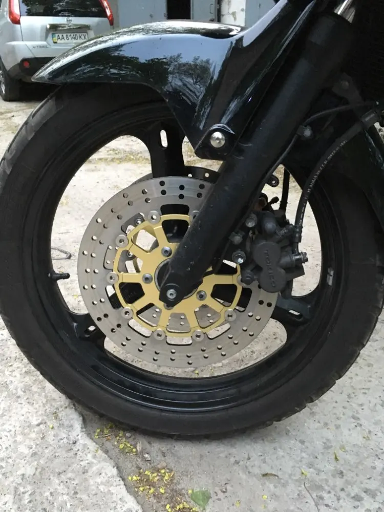 

BIKINGBOY Front Rear Brake Discs Disks Rotors + Pads For Suzuki V-Strom DL 650 K4 K5 K6 DL 1000 02 03 04 05 06 07 08 09 Set