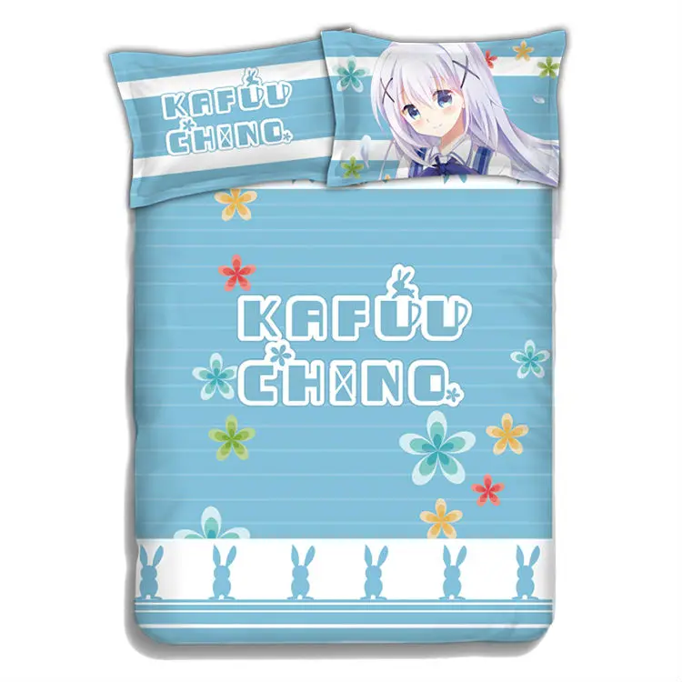 Hobby Express Is the Order Rabbit Japanese Bed Blanket or Duvet Cover with Two Pillow Cases ADP-CP151233 | Дом и сад