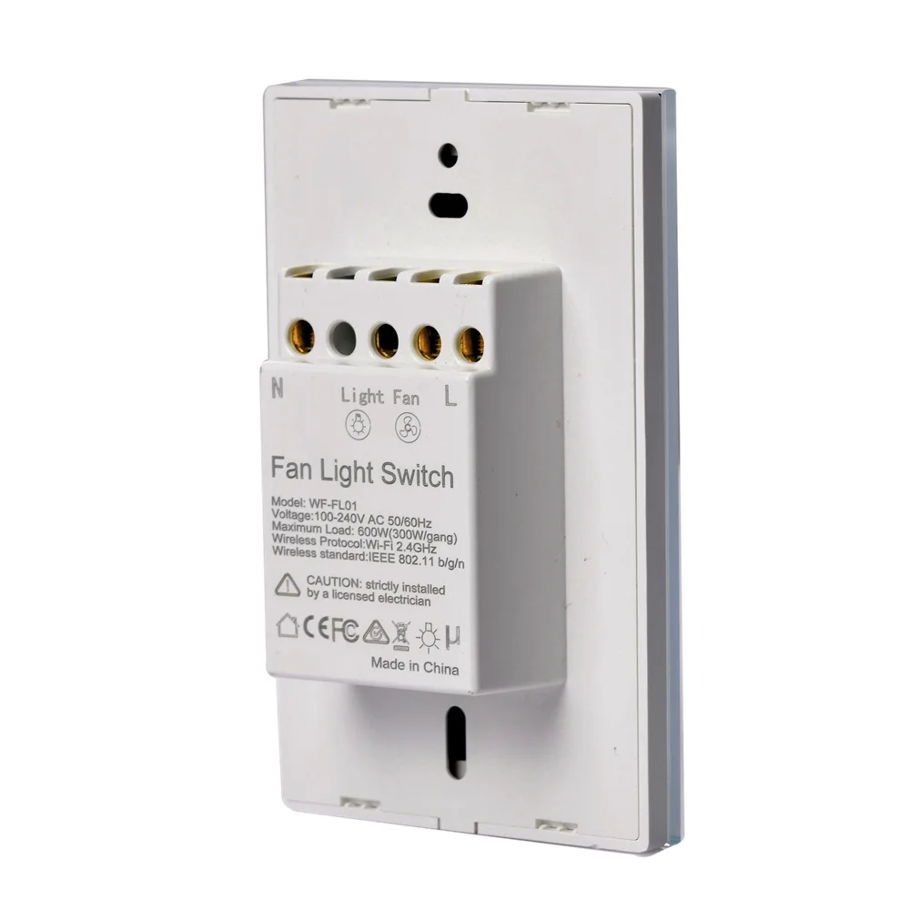 Умный Свет WiFi вентилятор Celling Switch приложение ПДУ для умного дома, с таймером, совместим с Alexa и Google контроль скорости умный дом Homekit работа с Amazon Alexa Echo Google Home
