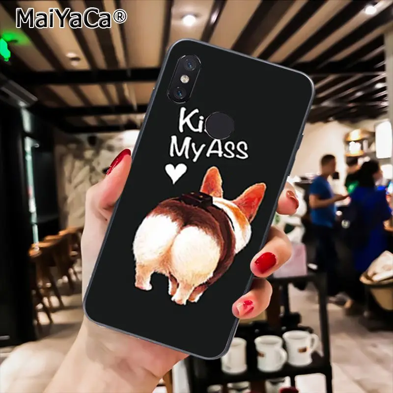 MaiYaCa сексуальный мультфильм собака задница супер милая корги телефонный чехол
