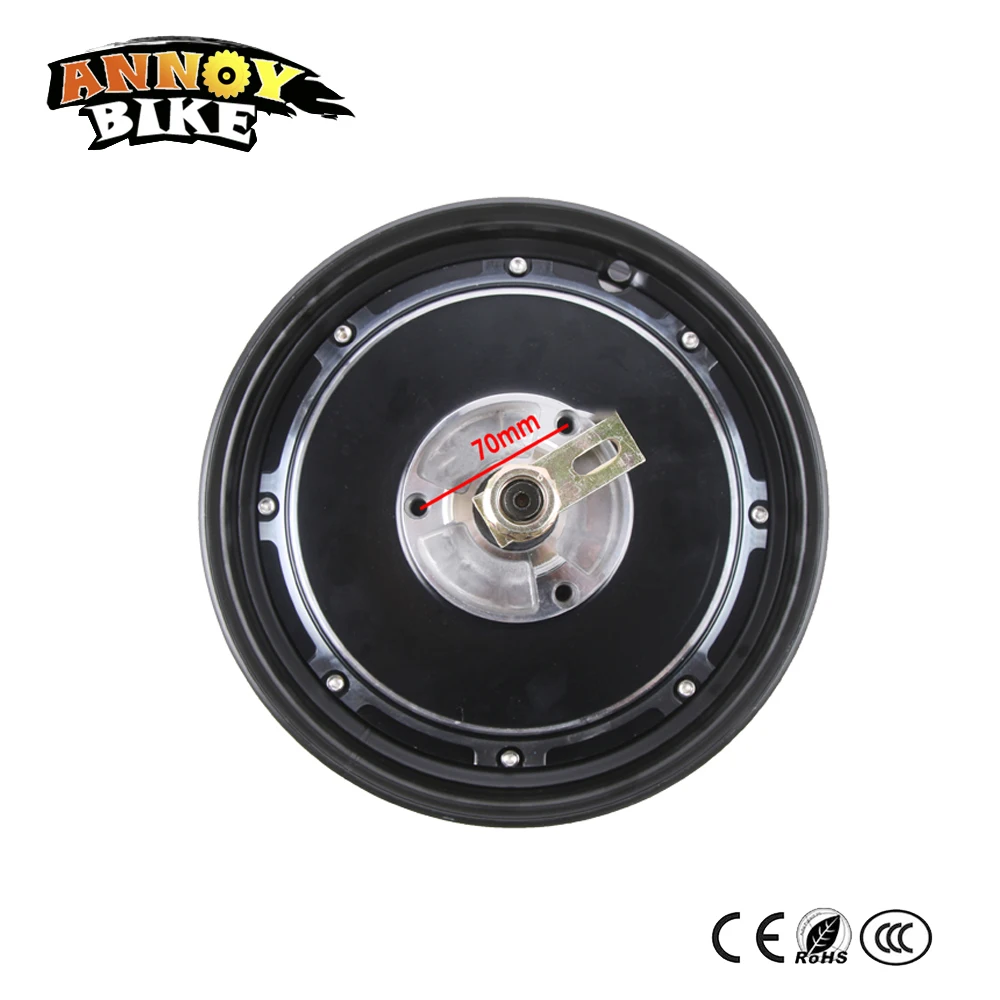 ANNOYBIKE 10 дюймов двигатель 800W1000W1200W Мотор колеса Электрический Диск Breke Барабанный тормоз модификация Электрический Bicicleta Электрический