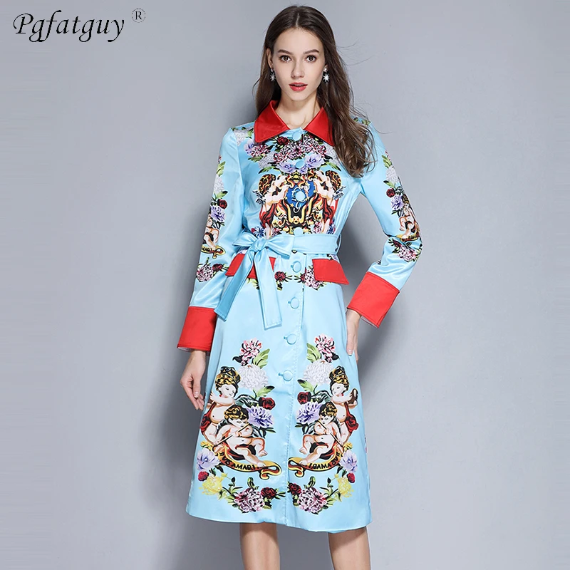 Новые весенние платья с принтом 2019 женские элегантные европейские Угловые