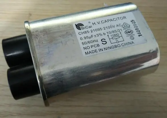 

microwave oven parts capacitor 0.95um 2100VAC