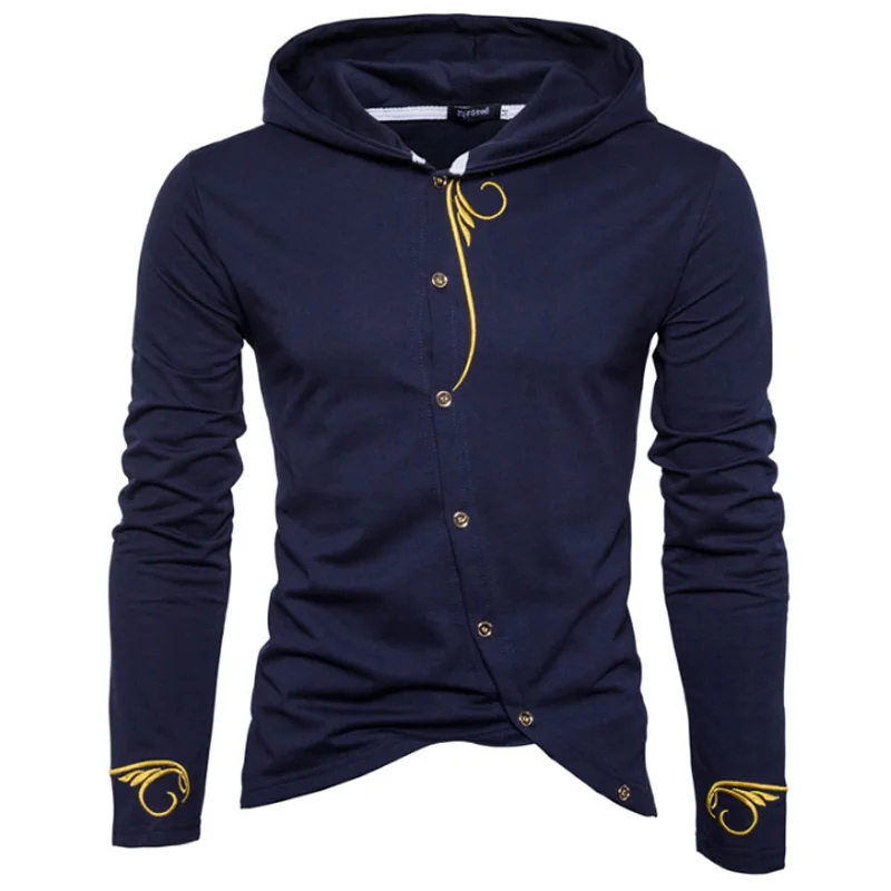 Мужские толстовки 2018 осень Sudaderas Hombre хип хоп мужские s бренд сшивание кардиган с