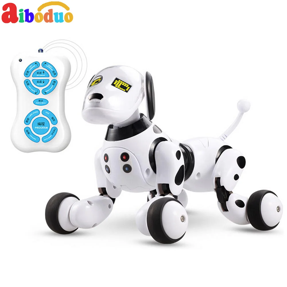 Aiboduo Интеллектуальный RC робот собака игрушка умная Детская милые животные