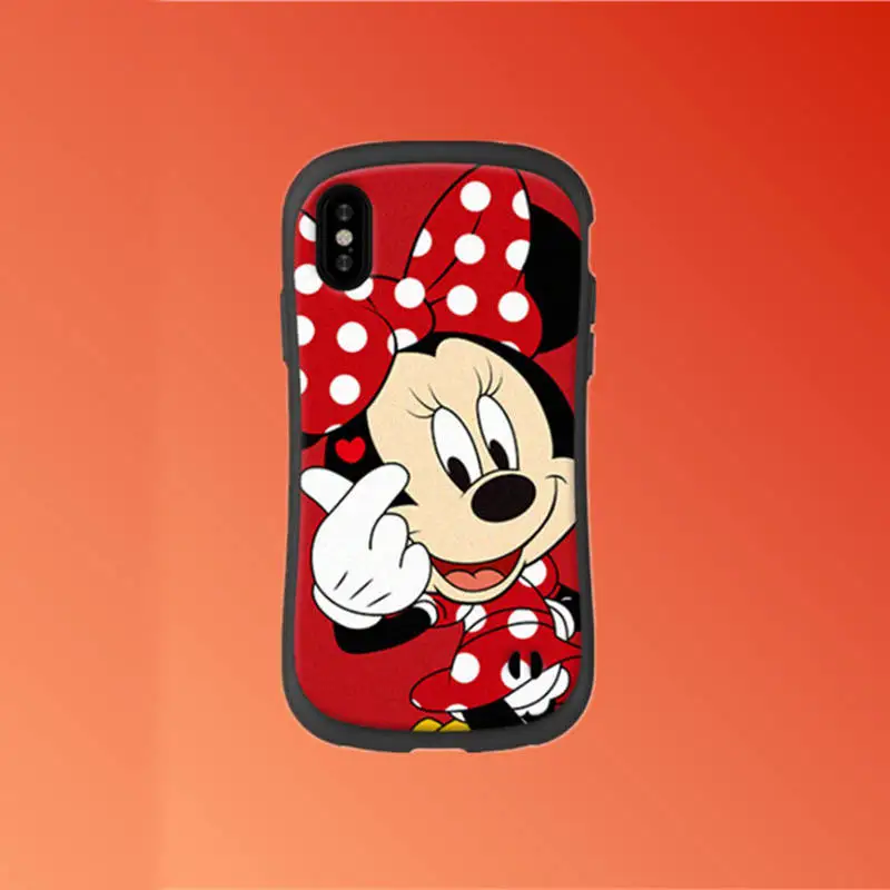 Q дядя милый 3D Силиконовые мультфильм Микки и Минни Маус мягкий телефон Coque Fundas