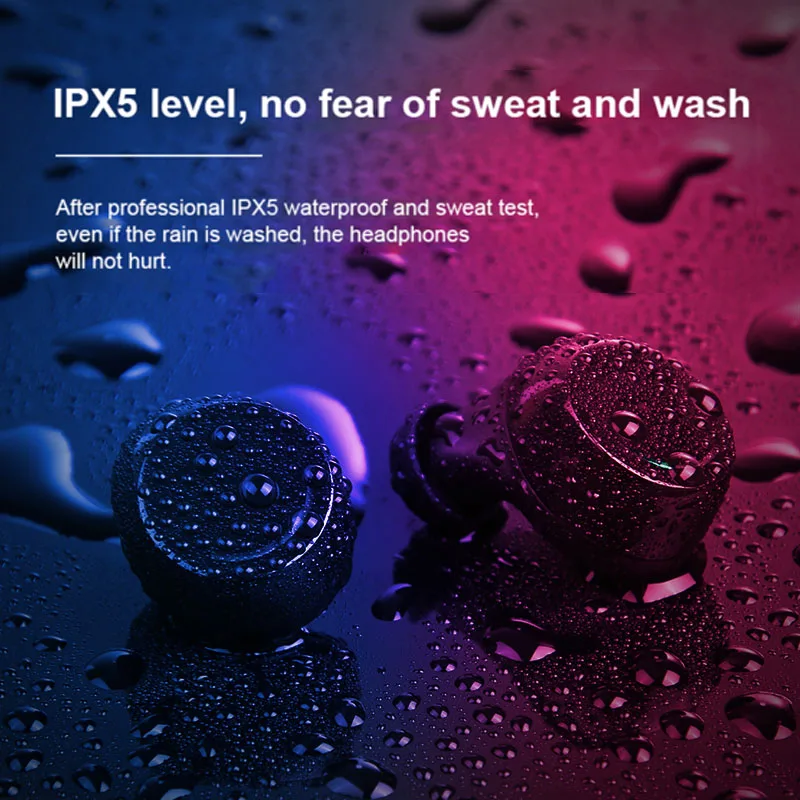Touch TWS29 IPX5 водонепроницаемые Bluetooth 5 0 настоящие беспроводные наушники-вкладыши