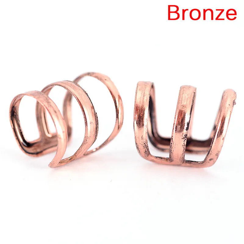 2 шт./лот женские для девочек дредлоки бусины трубчатое кольцо косичек волос