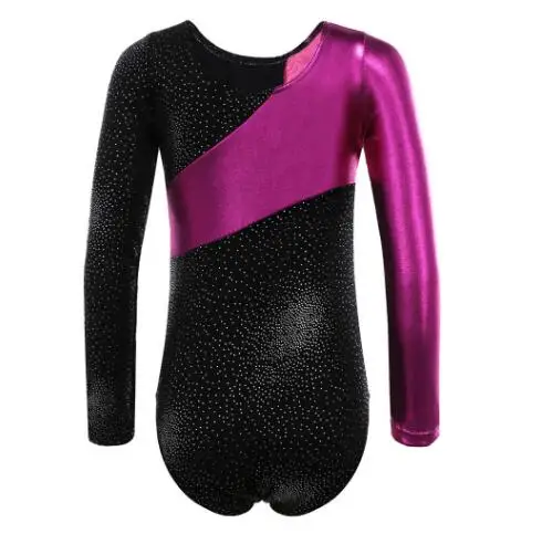 

30pcs/lot fedex fast Kids Dance Wear Girls Long Sleeves Ballet Dress Gymnastics Leotards Acrobatics children bodysuit