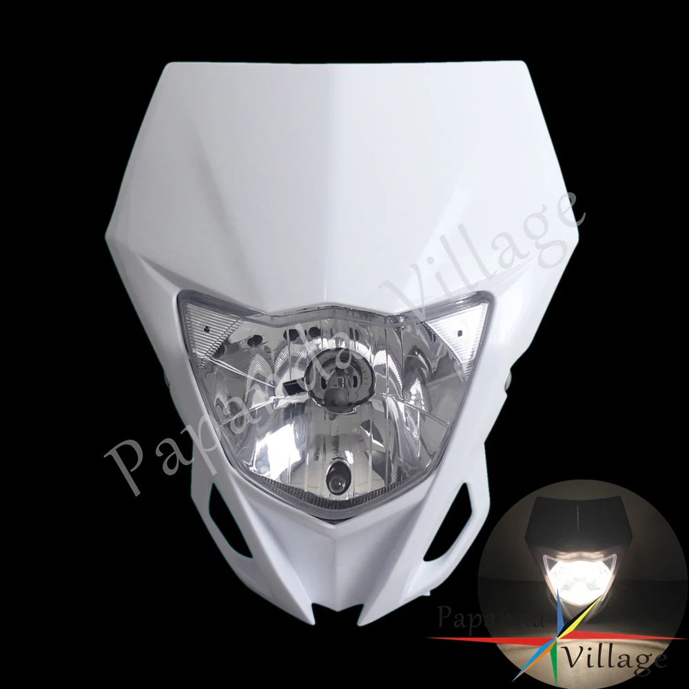 Фара для мотоцикла Yamaha WR250F WR450F KAWASAKI KLX KX 250 450 2012 2016 белый обтекатель фар 12 В 35 Вт| |
