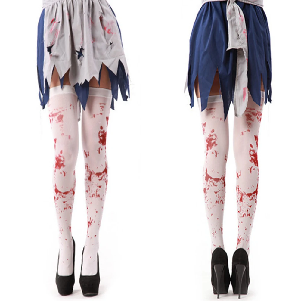 Новинка маскарадные чулки для Хэллоуина маскарадный костюм шаровые с скелетом