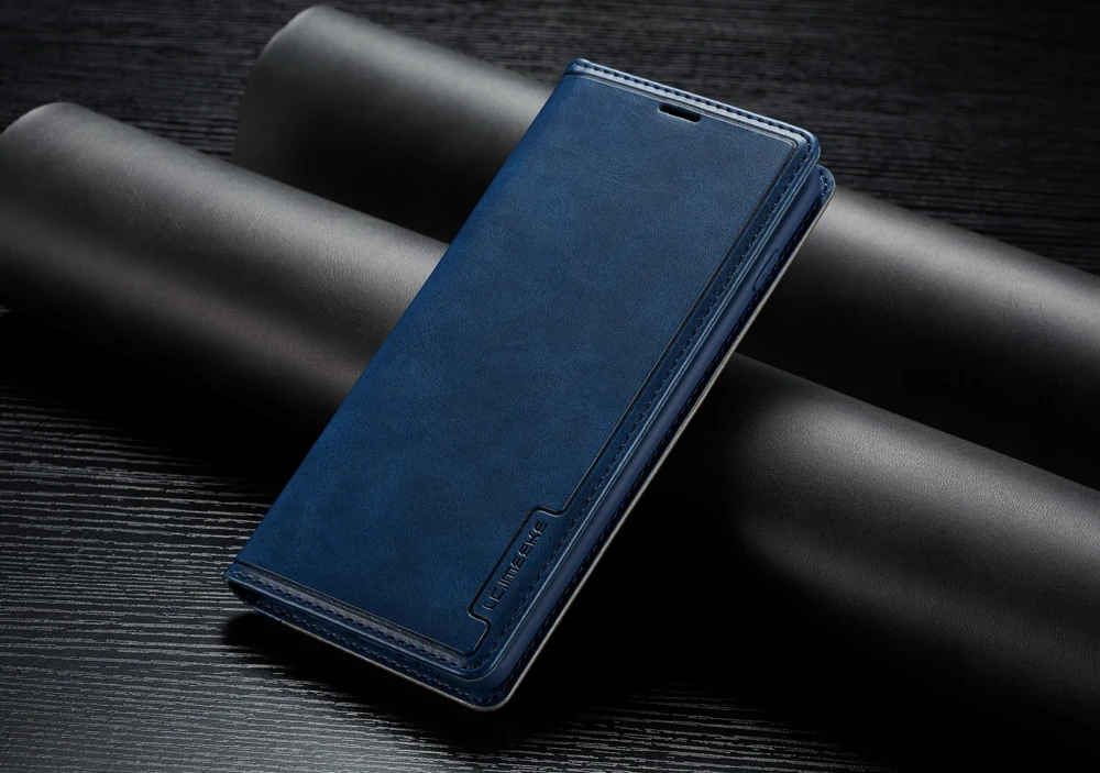 Кожаный чехол для телефона s для samsung Galaxy Note10 S10E S10 Plus S8 S9 контрастный цвет флип Fundas кожаный чехол с карманом для карт