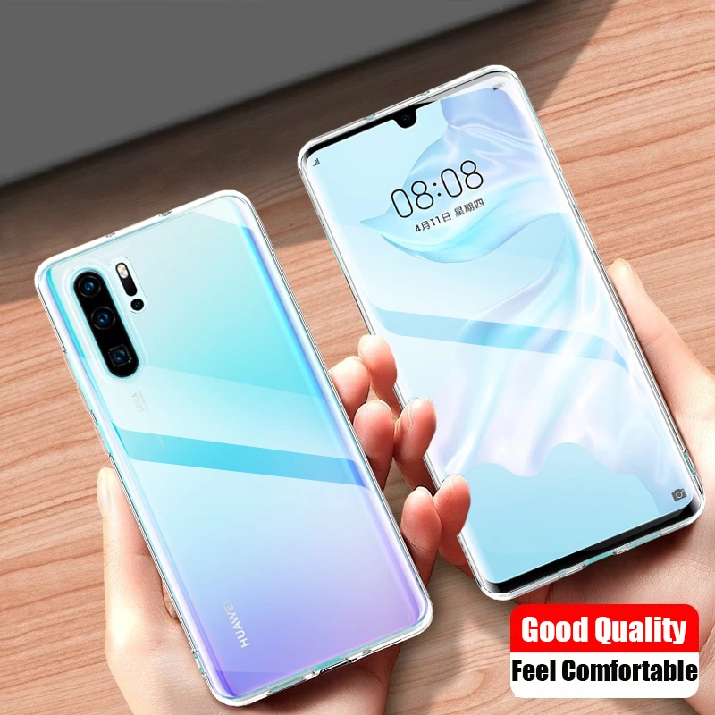 Ультратонкий чехол для huawei P30 Pro P20 Lite Y9Prime PSmart Z, чехол, мягкая прозрачная задняя крышка из ТПУ для Honor 30 20 10 Lite 10i 20i