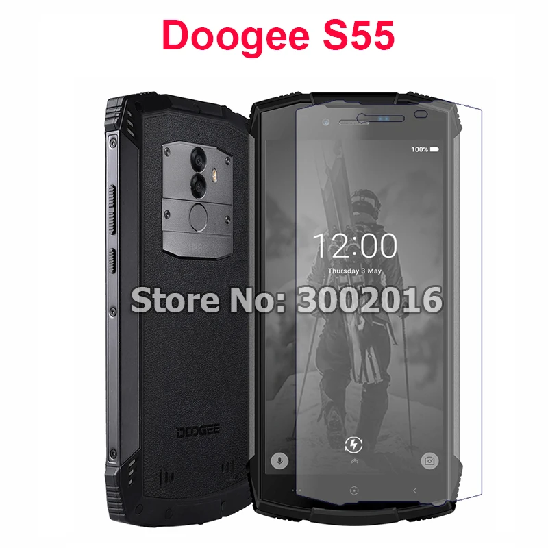 2 шт. закаленное стекло Для Doogee S55 IP68 чехол Защита экрана Взрывозащищенная защитная Пленка Для Doogee S55 Lite 5,5 дюйма Стекло