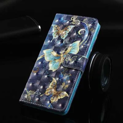 4 Чехол-книжка с 3D-принтом Ловец снов для samsung Galaxy S7 Edge S8 S9 S10 Plus, кошелек из искусственной кожи чехол для Galaxy S10Lite S10Plus - Цвет: 4