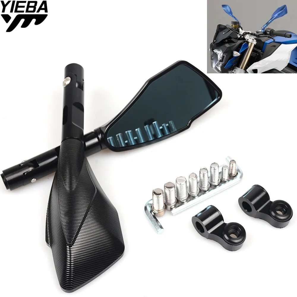 1 пара Зеркала заднего вида для мотоцикла с ЧПУ BMW F800GS F800R F800GT F800ST F800S F700GS F650GS Kawasaki