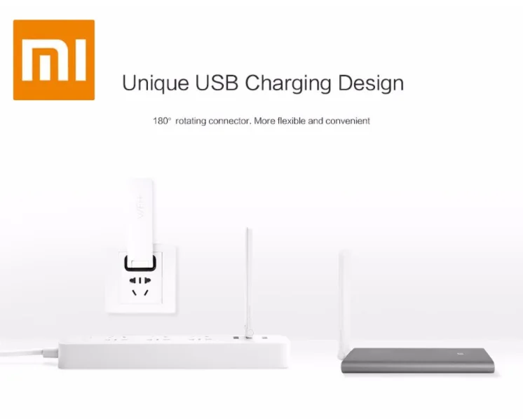 Original Xiaomi Mi portable GL MiNi Router Wireless Signal Expander Amplifier 11N 300Mbps Wifi | Компьютеры и офис