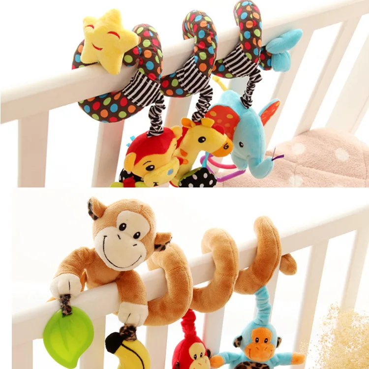 Sozzy музыкальная детская игрушка в виде животного кроватка кровать коляска