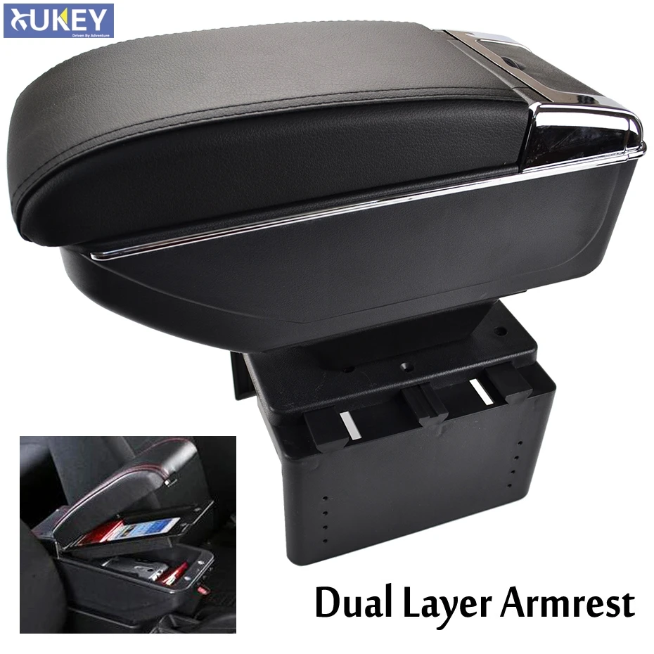 Универсальный подлокотник для хранения с двумя отделениями|console armrest|universal arm