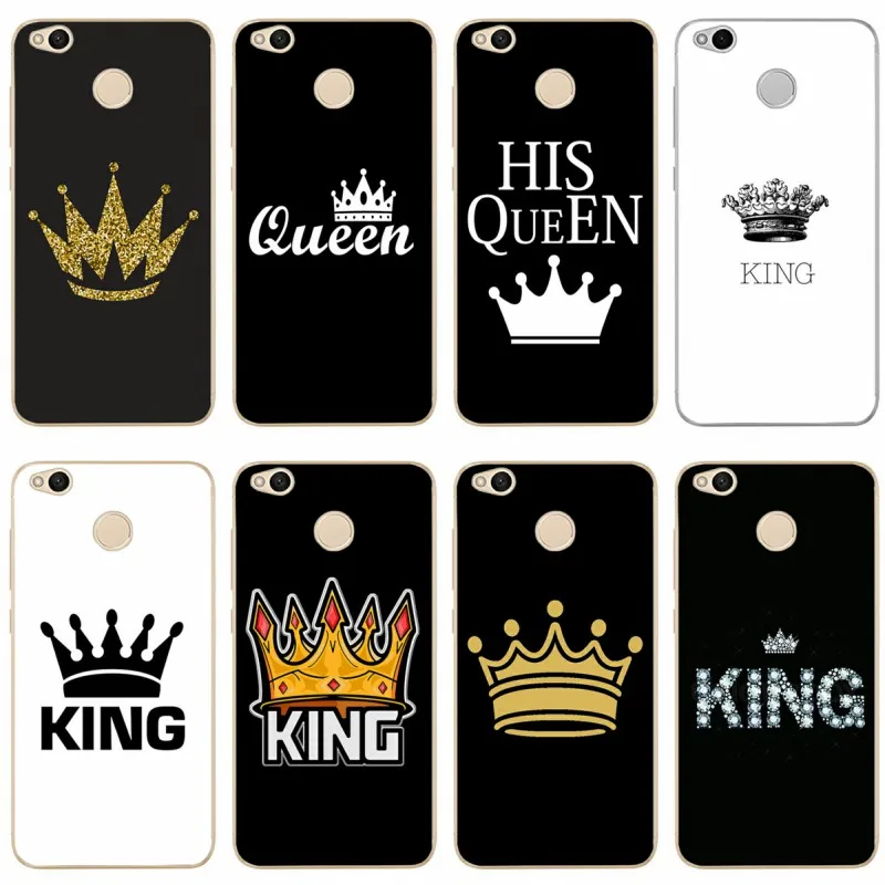 Чехол King Queen Мягкий Силиконовый ТПУ чехол для телефона redmi4A 4X 5 5a 5Plus note4 xiaomi4 5X 6X 8 note3