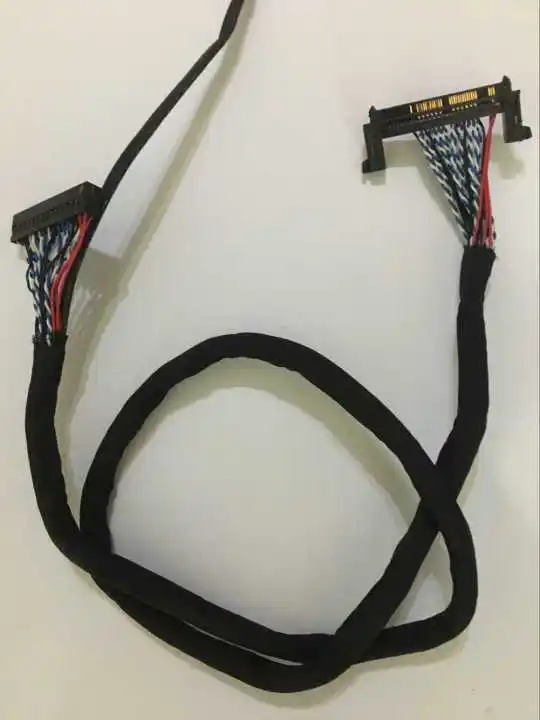 Универсальная плата водителя lvds 2c 8bit 51pins кабель для светодиодного ЖК экрана 50