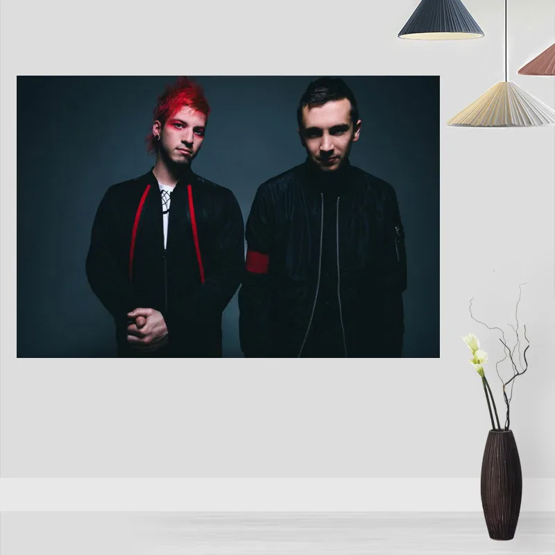 Современная картина Постер Twenty One Pilots картины для гостиной настенное искусство