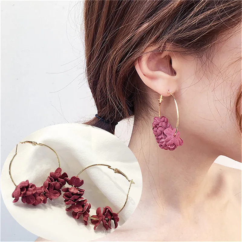 2021 Новое поступление самых модных лепесток комбинации Brincos Oorbellen Bijoux (украшения