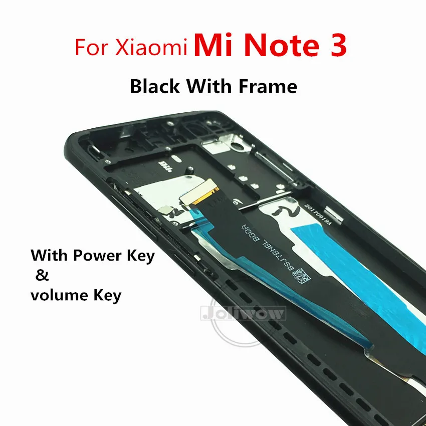 Оригинальный ЖК дисплей для Xiaomi Mi Note 3 + кодирующий преобразователь сенсорного