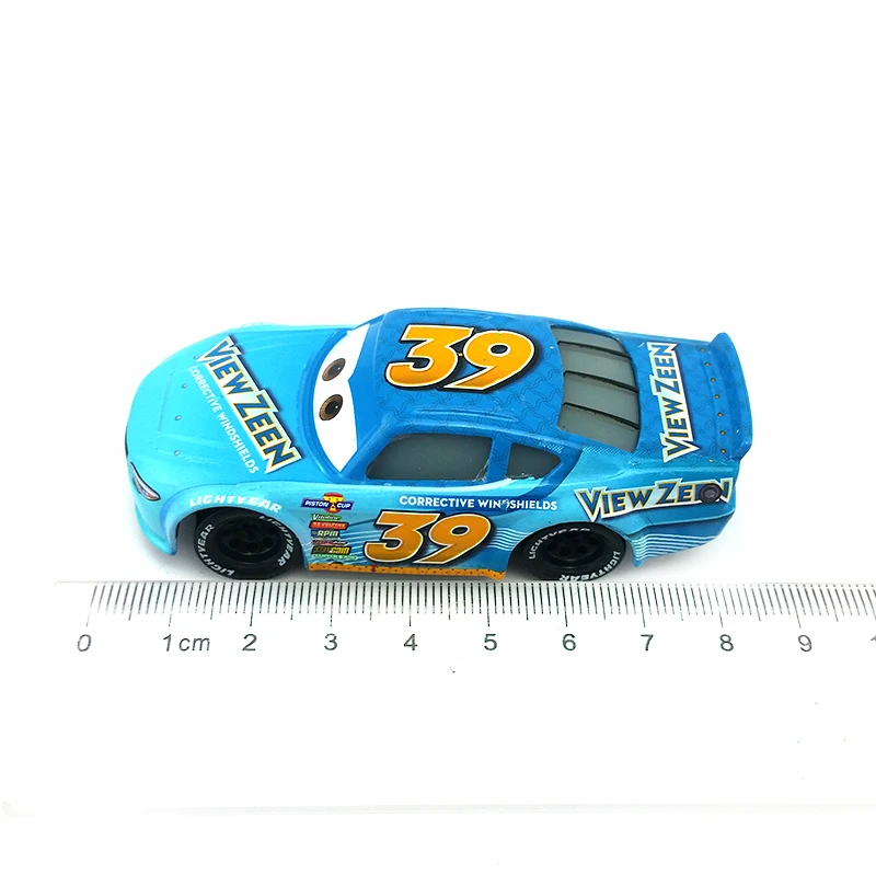 Disney Pixar Cars 3 № 39 Buck Bearingly 1:55 литой металлический сплав игрушечный автомобиль