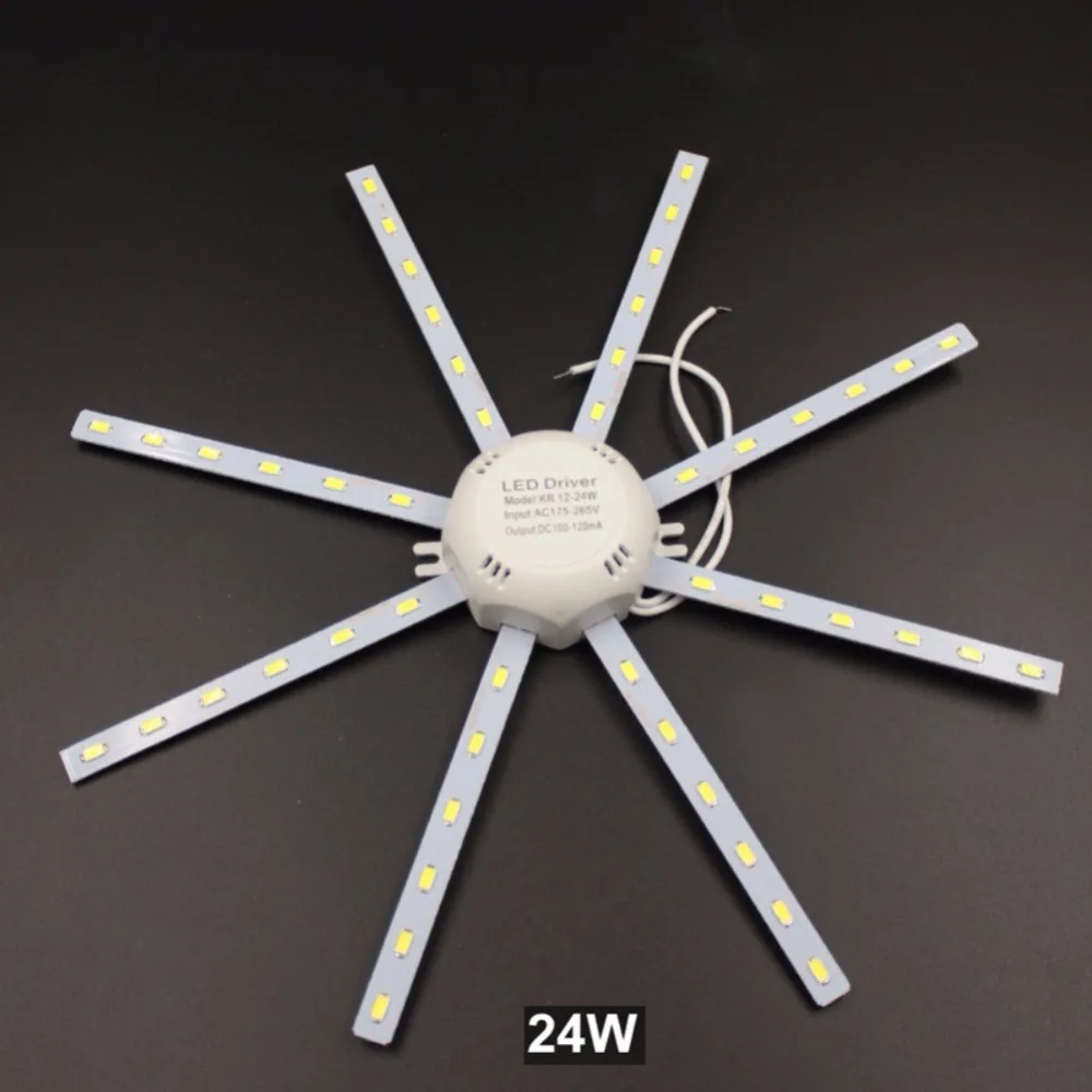 Кемпинг 5730 SMD энергосберегающая лампа 12 Вт 16 24 печатная плата источник света